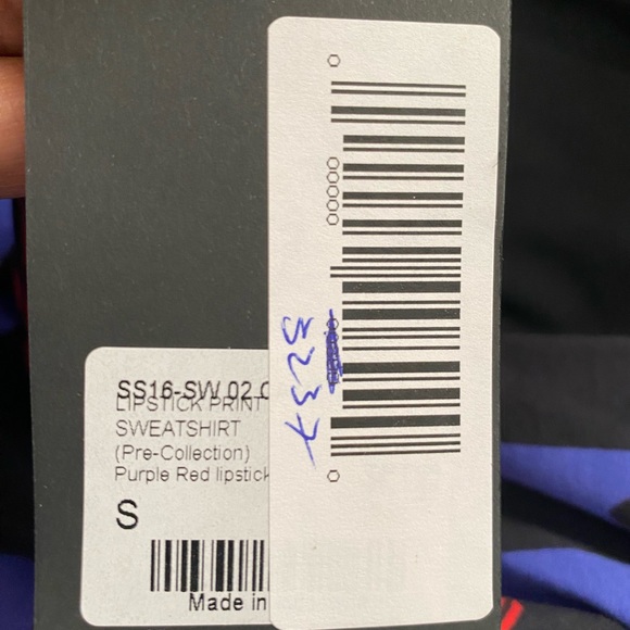 KTZ Kokon to Zai Lipstick Print Sweatshirt Size S - Picture 10 of 10